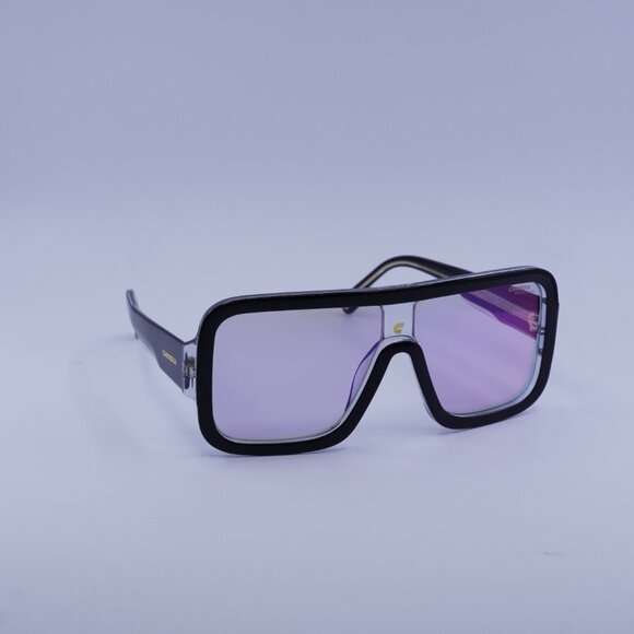 Carrera FLAGLAB 14 07C5 TE Shield Sunglasses - Black/Multilayer Violet - Picture 5 of 9